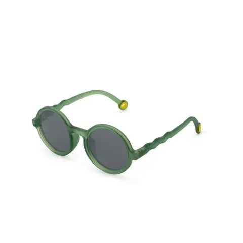 Okulary Round Olive Green Polarized 3-5 / Olivio & Co
