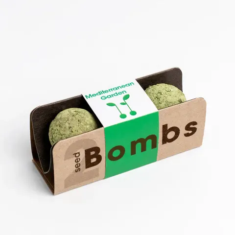 Bomby nasienne - Mediterranean Garden, 2szt. / Resetea