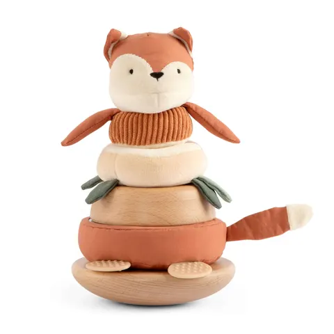 Miękka piramida sensoryczna - sparky the fox / Sebra
