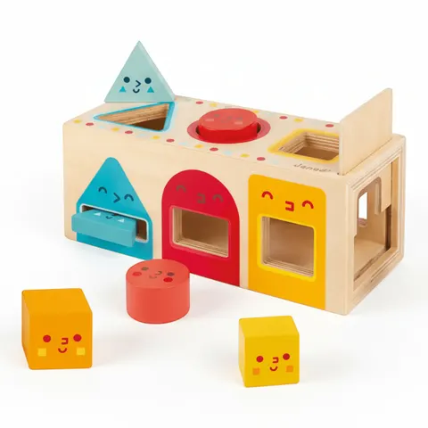 USZKODZONE OPAKOWANIE: Sorter figur geometrycznych / Janod J05330