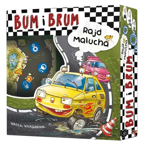 BUM i BRUM. Rajd Malucha / Wydawnictwo Nasza Księgarnia