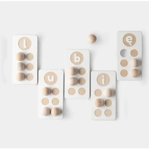 Alfabet z systemem Braille’a / Milin