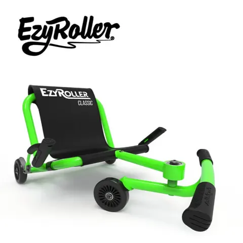 EzyRoller Classic Pojazd gokart napędzany nogami klasyczny 3-12 lat - Light green / EzyRoller
