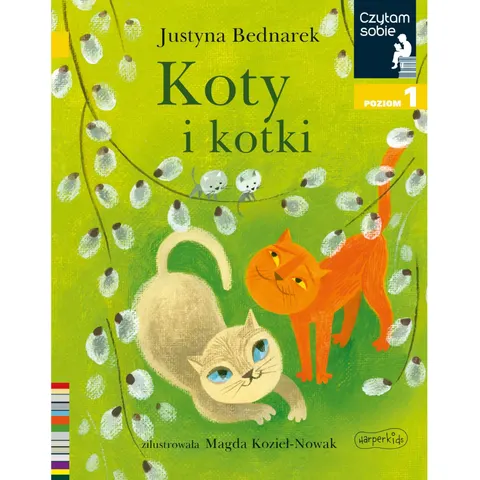 Koty i kotki. Czytam sobie. Poziom 1 / HarperCollins
