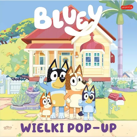 Bluey. Wielki pop-up ksiażka dla dzieci