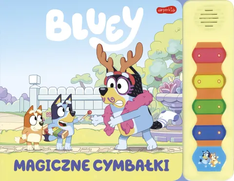 Bluey. Magiczne cymbałki. Książeczka z dźwiękami / HarperCollins