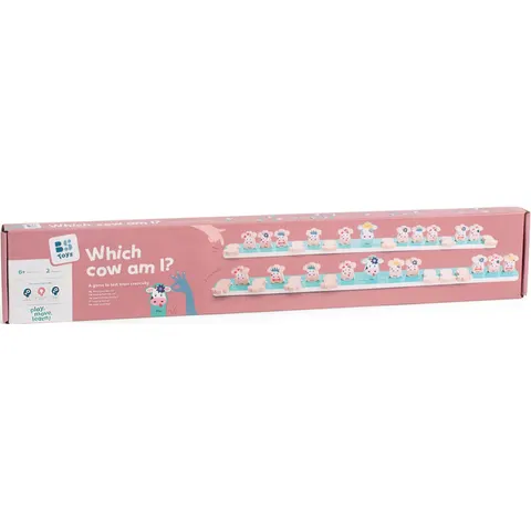 Zgadnij która krówka BS Toys, drewniana gra logiczna