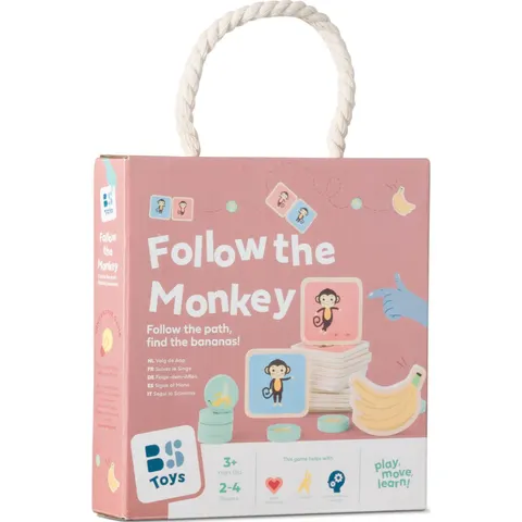 Gra ruchowa Śledź Małpkę / BS Toys