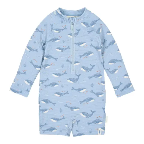 Swimsuit z długim rękawem Ocean Splash UPF40+ / Little Dutch
