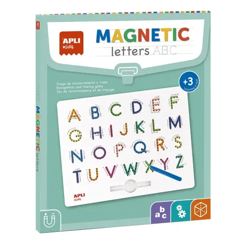 USZKODZONE OPAKOWANIE: Magnetyczna tablica - Litery ABC / Apli Kids