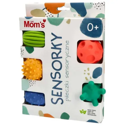 II GATUNEK: Pastelowe piłki sensoryczne SENSORKY / Mom's Care