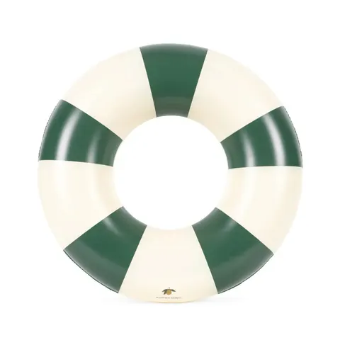 Koło do pływania Junior - green stripe / Konges slojd