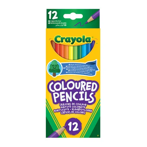 Crayola Kredki ołówkowe 12 szt