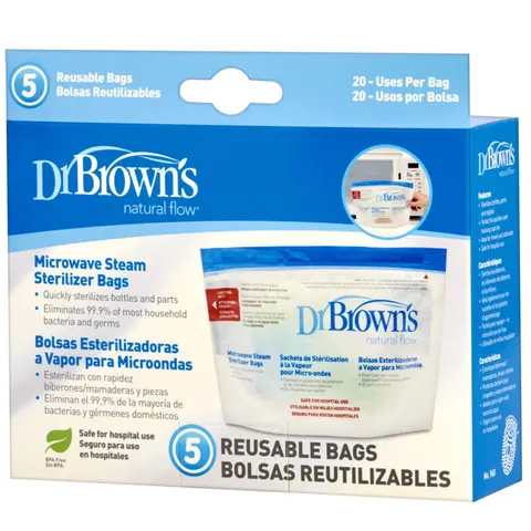 Torebki do sterylizacji, 5szt. / Dr Brown's