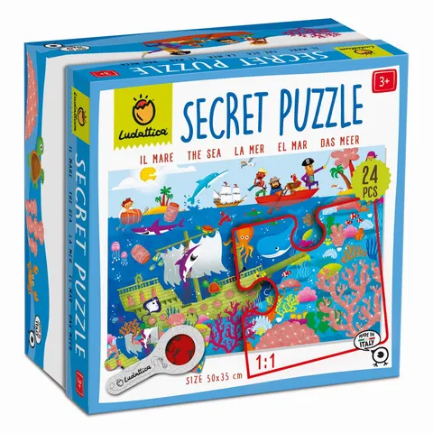 SECRET PUZZLE - z tajemnicą - MORZE / Ludattica