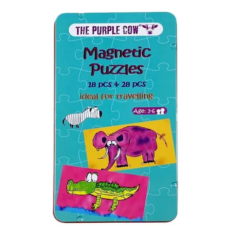 The Purple Cow Gra magnetyczna Puzzle