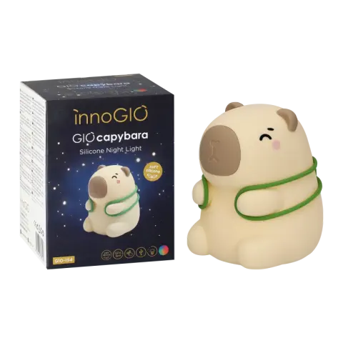 Silikonowa Lampka nocna GIOcapybara GIO-154 / innoGIO