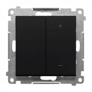 SIMON55 Ściemniacz do pasków RGBW 12-24 V [Wi-Fi], czarny mat