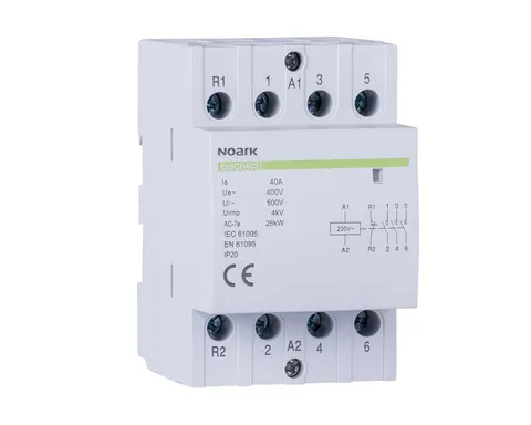 Stycznik modułowy 40A 4NC 40A/230VAC 50/60Hz 113650 NOARK