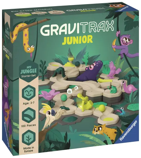 Ravensburger Gravitrax Junior Zestaw Startowy Dżungla Dla Dzieci 3+