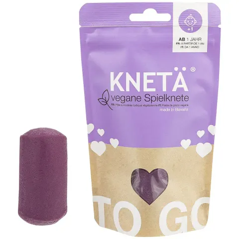 Wegańska masa plastyczna, 100g - liliowa / KNETA