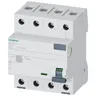 Wyłącznik różnicowoprądowy 4P 25A 30mA typ A 10kA 400V 4M; 5SV3342-6 SIEMENS