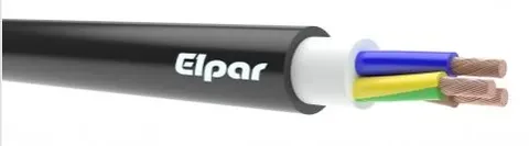 N2XH-J4x2,5 RE B2ca 0,6/1kV bezhalogenowy kabel energetyczny i sterowniczy, czarny; ELPAR