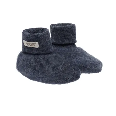 Buciki 100% wełny merino - Ombre Blue Melange / HUTTEliHUT