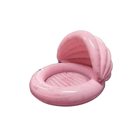 USZKODZONE OPAKOWANIE: Basen z daszkiem 100 cm Pink, Shell Tastic / The Swim Essentials