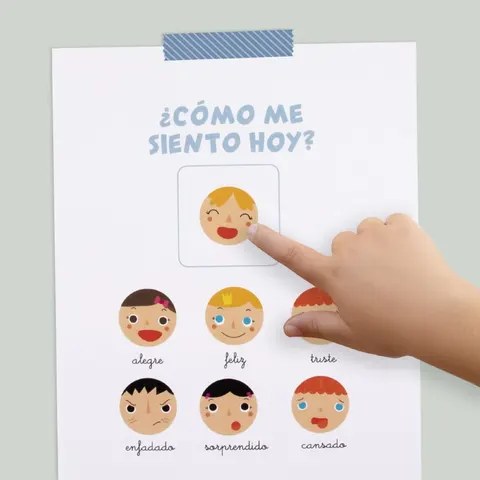 Apli Kids zestaw naklejek w rolce Emocje