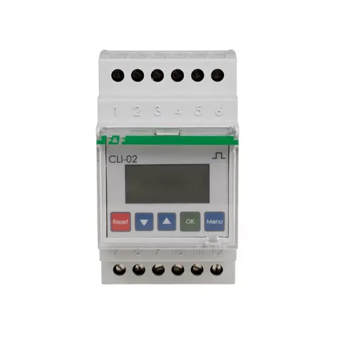 Licznik impulsów, napięcie zasilania 24÷264 V AC/DC; CLI-02; F&F