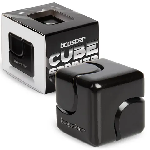 Fidget Cube Spinner - Czarny / Bopster