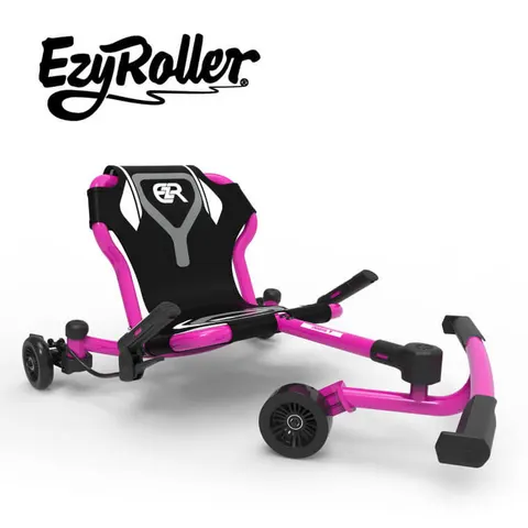 EzyRoller Drifter X Pojazd gokart napędzany nogami driftingowy 4-12 lat - Pink / EzyRoller