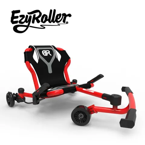 EzyRoller Drifter X Pojazd gokart napędzany nogami driftingowy 4-12 lat - Red / EzyRoller