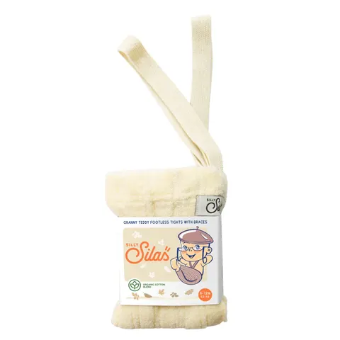 Rajstopki bez stopek Granny Teddy Footless - Lemon Icing / Silly Silas