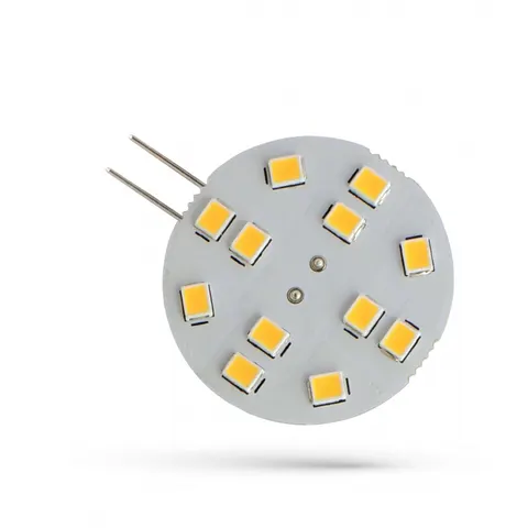 Żarówka LED G4 12V 2W 12 LED WW 30mm SPECTRUM