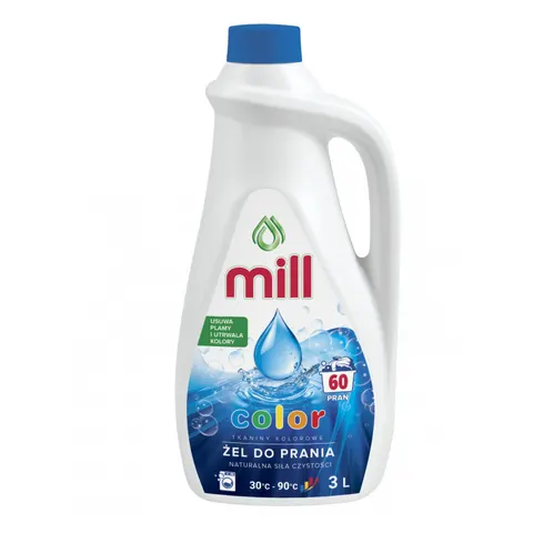 MILL Żel do prania KOLOR 60 prań, 3 l