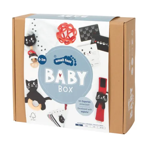 Zestaw prezentowy Baby box 0-3 miesiące / Small Foot