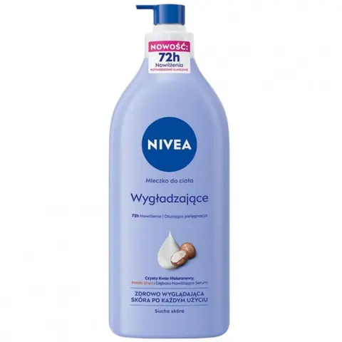 NIVEA Mleczko do ciała z pompką WYGŁADZAJĄCE, 625 ml