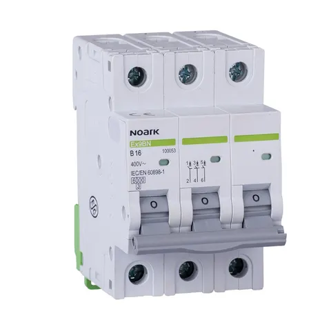 Wyłącznik nadprądowy 3P C 63A 6kA Ex9BN 3P C63 100149 NOARK ELECTRIC