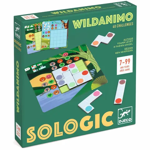Gra logiczna WILDANIMO 7+ / Djeco