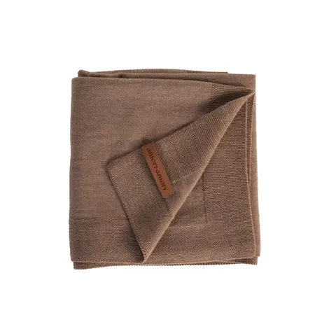 Kocyk Merino Cozy - cynamonowy / amori