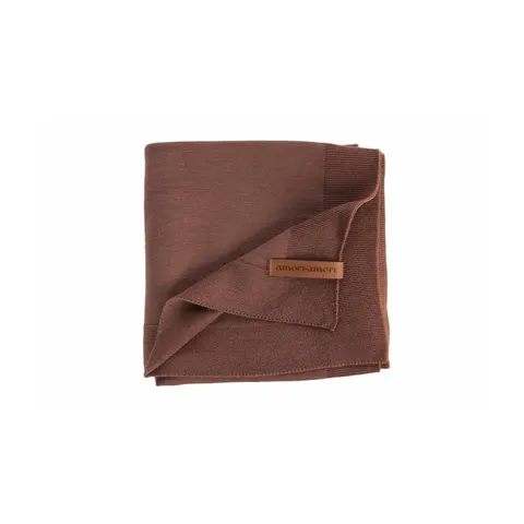 Kocyk Merino Cozy - terrakota / amori