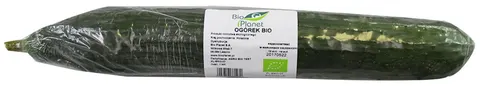 przecena OGÓREK DŁUGI ŚWIEŻY BIO (około 0,30 kg)
