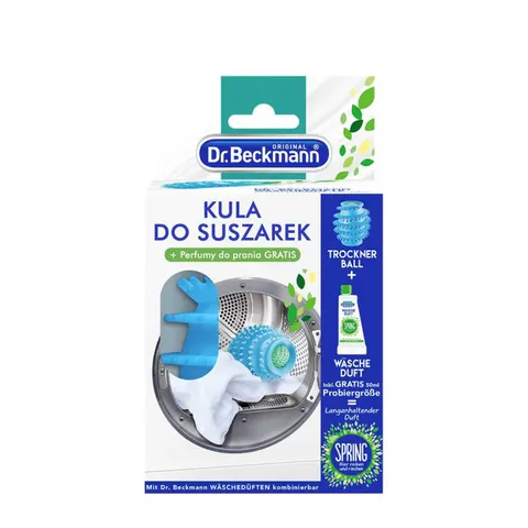 DR BECKMANN Kula do suszarek + próbka perfum do prania, 1 szt