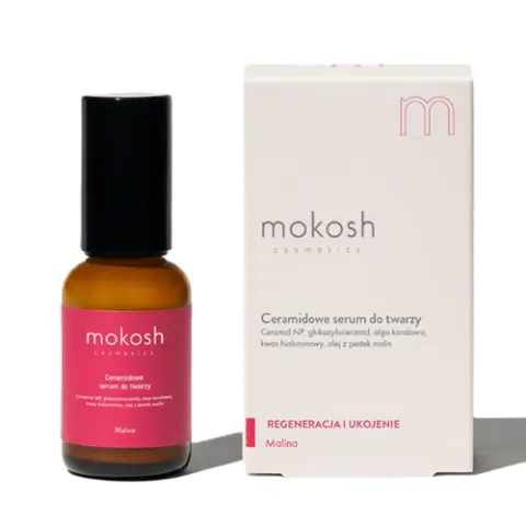 Mokosh Ceramidowe serum do twarzy Malina 30ml