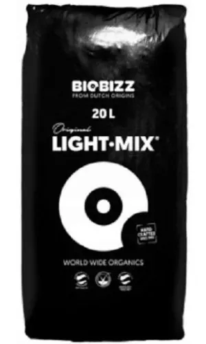 LIGHT-MIX 20L, ZIEMIA KWIATOWA, pH 6.2, EC 1,2 BIOBIZZ, 1 paleta=120 worków lightmix