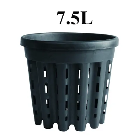 DONICZKA ODDYCHAJĄCA OKRĄGŁA, KOSZYK, AIR POT, 7.5L, fi>26cm, fi<24cm x h22cm, SUPER ROOT