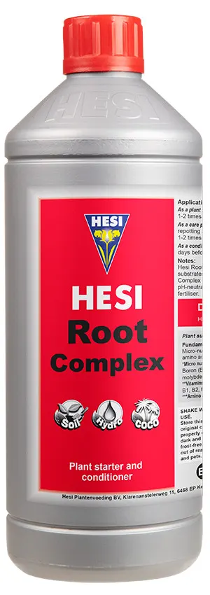 ROOT COMPLEX 1L, STYMULATOR KORZENI (GLEBA,HYDRO,KOKOS), UKORZENIACZ, HESI