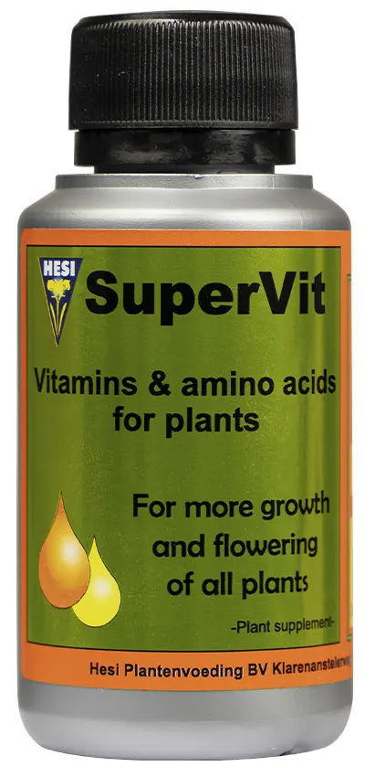 SUPER VIT 100ml/0,1L, STYMULATOR WZROSTU I KWITNIENIA (GLEBA,HYDRO,KOKOS), HESI